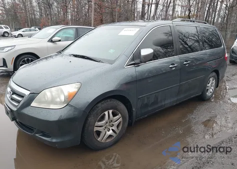 2005 Honda Odyssey Ex-L z USA, uszkodzony, nr VIN 5FNRL38625B406606